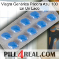 Viagra Genérica Píldora Azul 100 En Un Lado 22